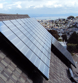 A builder chooses solar for savings
